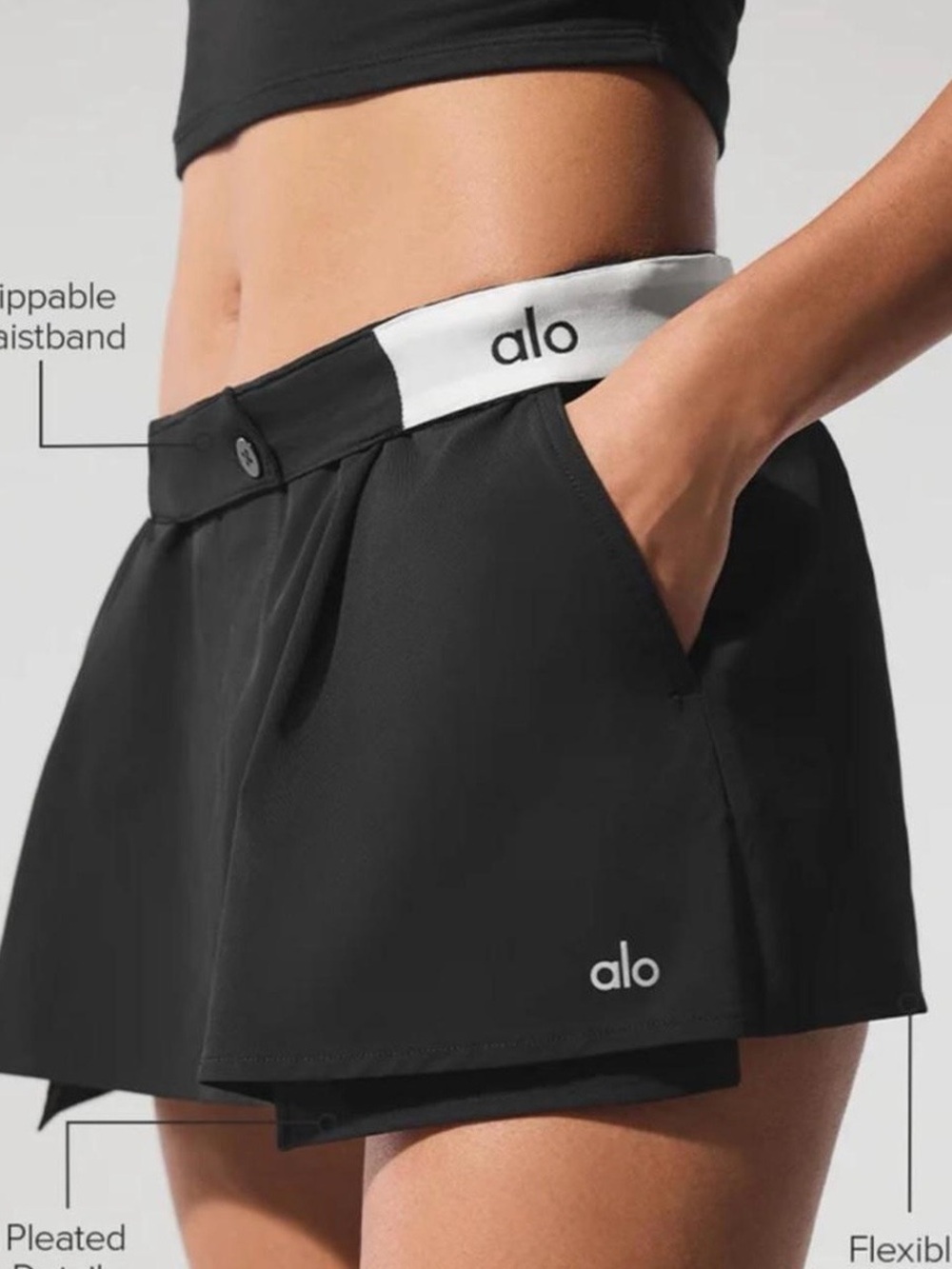 Alo Flip It Mini Skort - Picture 6 of 7